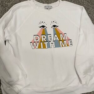 Wildfox Cream Cozy Sweatshirt